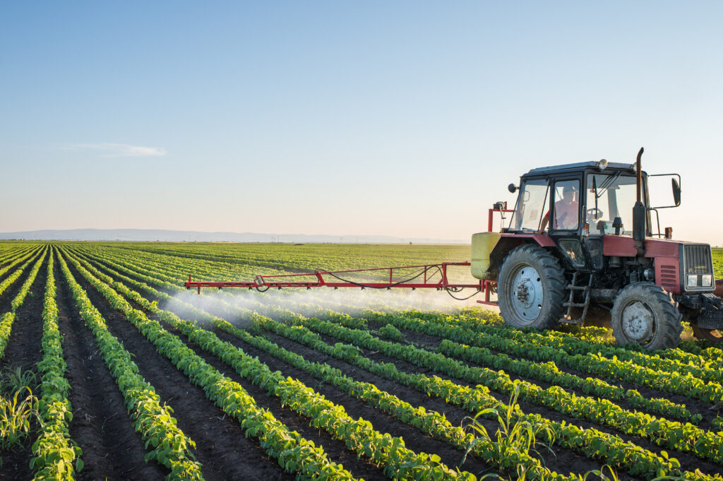 Crop spraying